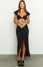 Jay Black Midi Skirt Image