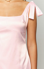 Jaycee Baby Pink Mini Dress Image