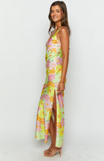 Jovie Yellow Floral Maxi Dress Image