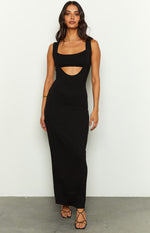 Kori Black Maxi Dress Image