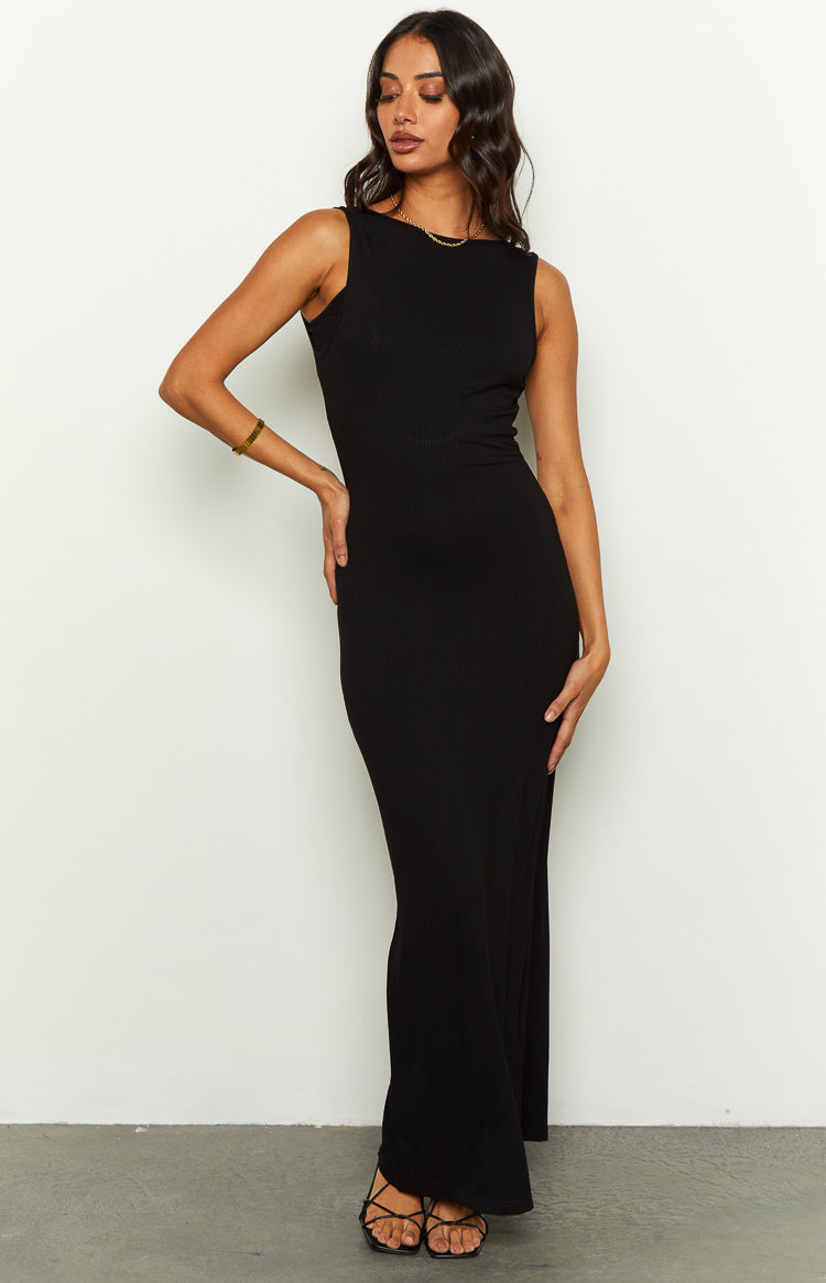 Kori Black Maxi Dress Image