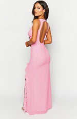 Kris Pink Maxi Dress Image