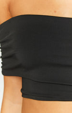 Kylah Black Off Shoulder Top Image