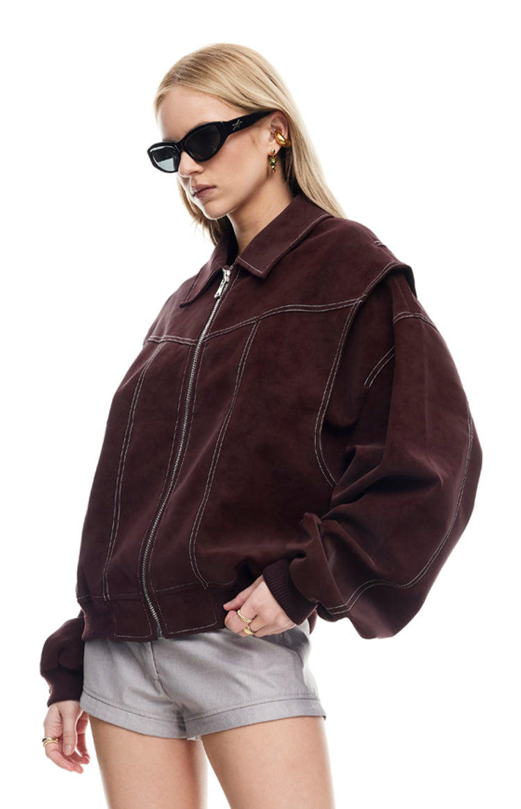 Lioness Shiraz Vista Bomber Jacket Image