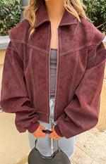 Lioness Shiraz Vista Bomber Jacket Image