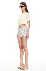 Lioness Terra Shorts Porcelain Polka Image
