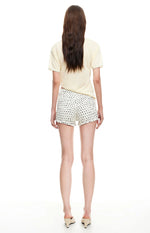 Lioness Terra Shorts Porcelain Polka Image