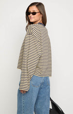 Lioness Bloom Beige Long Sleeve Top Image