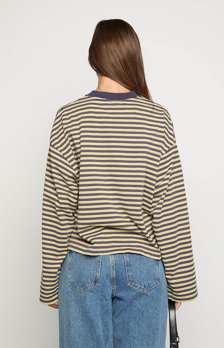 Lioness Bloom Beige Long Sleeve Top Image