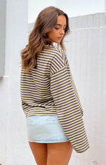 Lioness Bloom Beige Long Sleeve Top Image