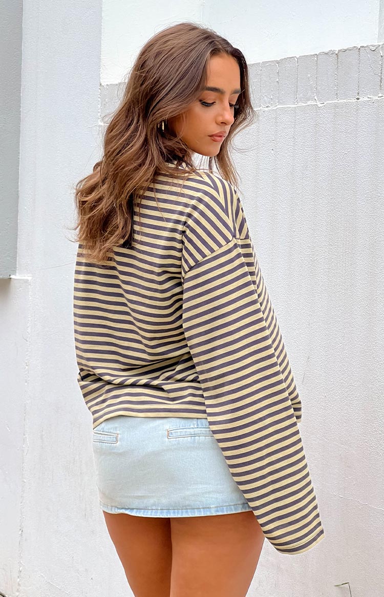 Lioness Bloom Beige Long Sleeve Top Image