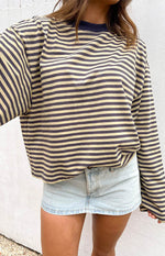 Lioness Bloom Beige Long Sleeve Top Image