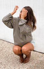 Lioness Bloom Beige Long Sleeve Top Image
