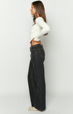 Lioness Practical Magic Charcoal Jeans Image