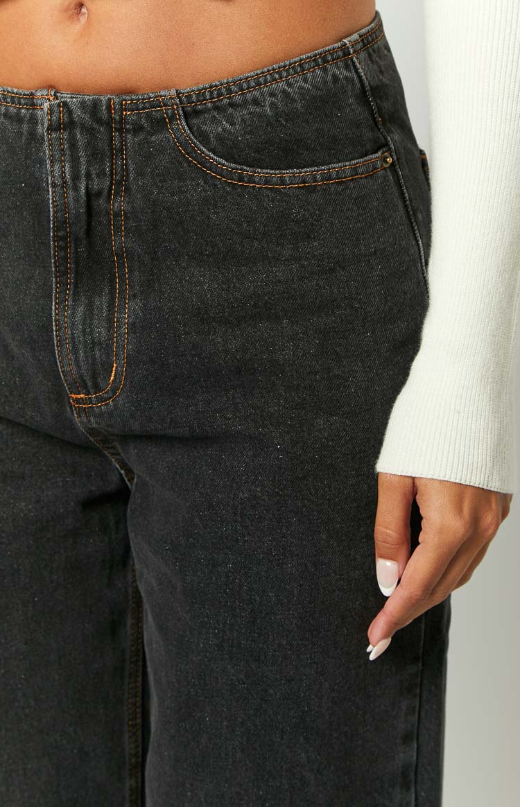 Lioness Practical Magic Charcoal Jeans Image