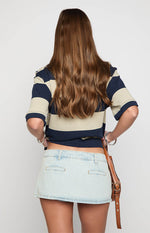 Lioness Rhode Light Denim Mini Skirt Image
