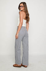 Lioness Top Model Navy Stripe Jean Image