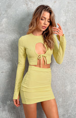 Lizzy Lemon Waffle Top Image