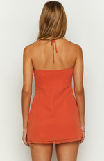 Louisiana Orange Mini Dress Image