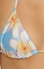 Love From Janet Holiday Print Triangle Bikini Top Image