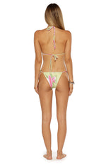 Love From Janet Portovenere Print Tie Side Bikini Bottoms Image