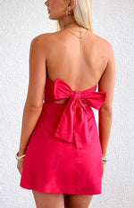 Love Parade Red Strapless Mini Dress Image