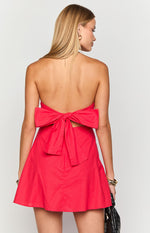 Love Parade Red Strapless Mini Dress Image