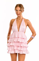Marielle Pink Mini Dress Image