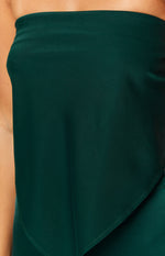 Mykonos Teal Scarf Top Image