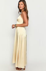 Nakita Yellow Maxi Dress Image