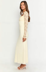 Orlanda Cream Maxi Dress Image