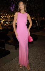 Pemela Pink Maxi Dress Image