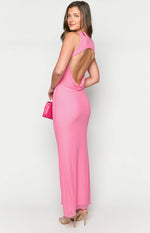 Pemela Pink Maxi Dress Image