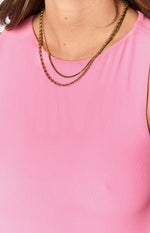 Pemela Pink Maxi Dress Image