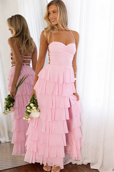 navigation image Pink Prom Dresses