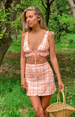 Rachel Orange Crop Top Image