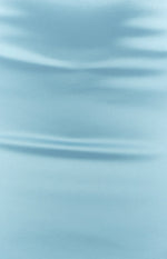 Rachel Blue Mini Skirt Image