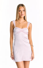 Raph Light Pink Party Mini Dress Image