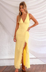 Kris Yellow Maxi Dress Image