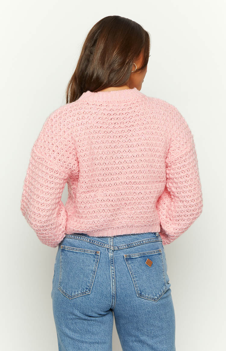 Rosie Pink Heart Jumper Image