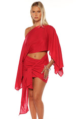 Ryoti Red Mini Dress Image