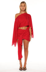 Ryoti Red Mini Dress Image