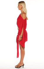Ryoti Red Mini Dress Image