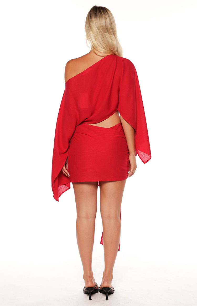 Ryoti Red Mini Dress Image