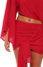 Ryoti Red Mini Dress Image