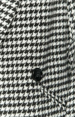 Shila Black and White Check Jacket Image