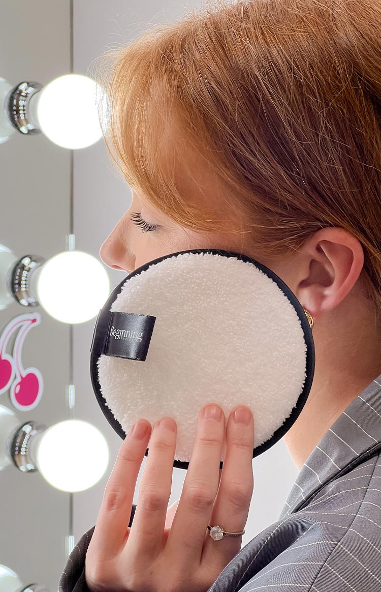 Take It Off Black Reusable Face Wash Pads 3 Pack Image