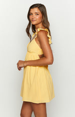 Tammie Yellow Mini Dress Image