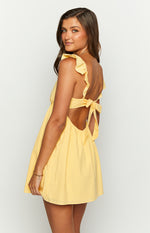 Tammie Yellow Mini Dress Image