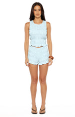 Tango Blue Top Image